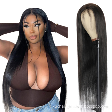 Wholesale transparent frontal wig brazilian natural human hair extension hd full lace wigs vendors with closure